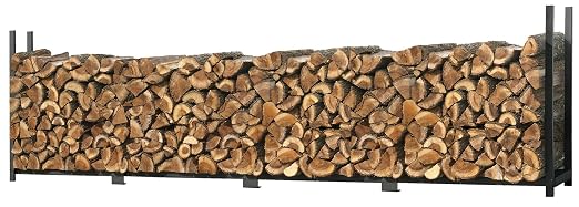 ShelterLogic 4' Firewood-Rack-in-A-Box All-Season Ultra Duty Steel Premium Firewood Rack Without Cover