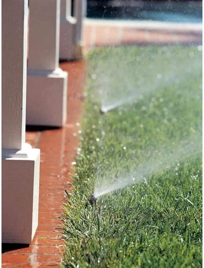 Rain Bird 1804HEVNPR Pressure Regulated Max Efficiency Professional Pop-Up Sprinkler with SAM Check Valve, Adjustable 0° - 360° Pattern, 12'-15' Spray Distance, 4" Pop-Up Height