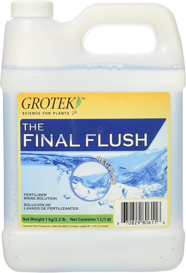Grotek GTFF1L Final Flush Plant Nutrient, 1L