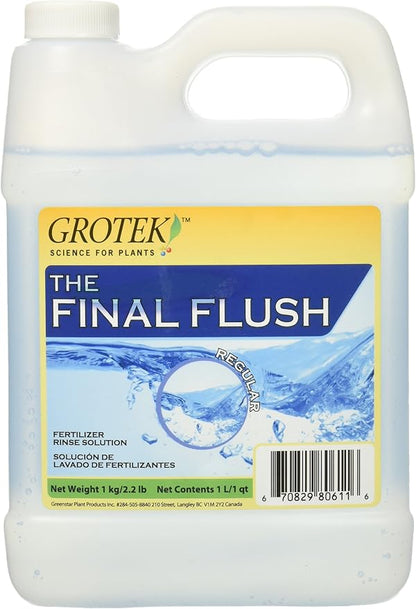 Grotek GTFF1L Final Flush Plant Nutrient, 1L