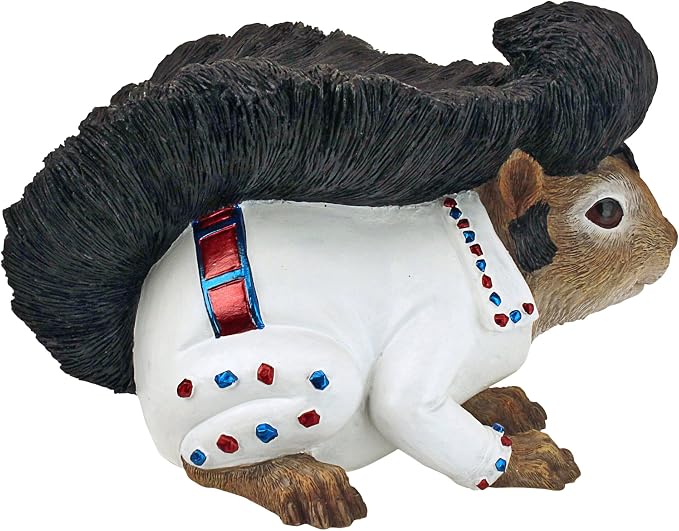 Design Toscano Elmer the Rock and Roll Squirrel Garden Statue