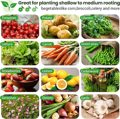 3pcs 8x4ft Galvanized Raised Garden Bed Outdoor,Above Ground Garden Bed for Vegetable,Metal Raised Beds for Flower,Steel Raised Beds for Gardening