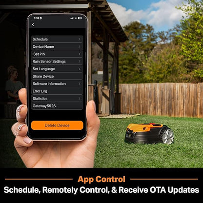 LawnMaster OcuMow R1600 Robot Lawn Mower – VBRM701i4 Plus