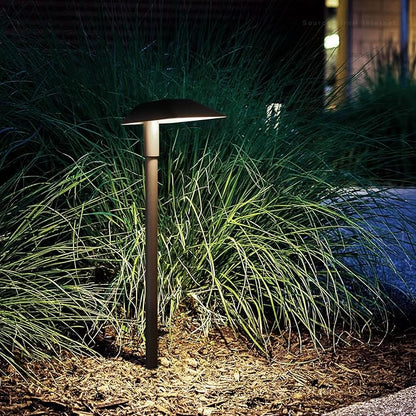 LEONLITE 6-Pack Anti-Glare Low Voltage Pathway Lights, 12-24V AC/DC, 5000K | 5W LED Landscape Path Lights, Aluminum, IP65 Waterproof for Yard Walkway, Daylight, ETL
