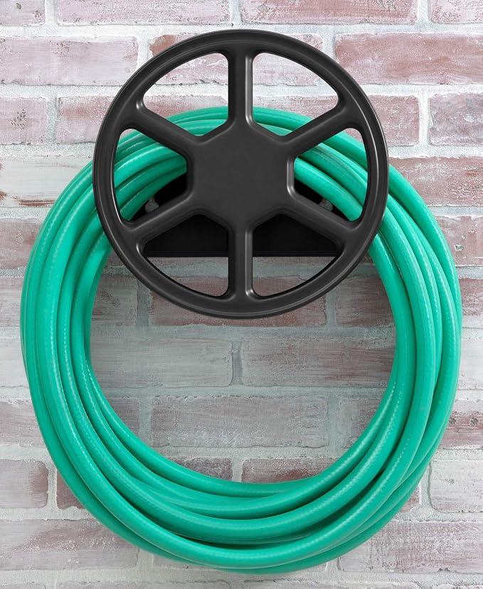 Liberty Garden Spoke Hose Butler, Black