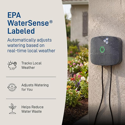 Orbit B-hyve XR Smart Sprinkler Timer - 16-Zone - WiFi-Enabled Indoor/Outdoor Irrigation Controller - App Control - Weatherproof Watering System - Multi Zone - Custom Programs - 57995