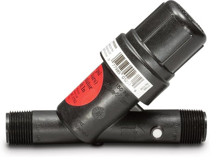 Rain Bird PRF07530S Drip Irrigation in-Line 30 PSI Pressure Regulating Y Filter, 3/4" Male Pipe Thread