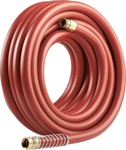 Gilmour Pro Commercial 3/4" x 75' Heavy Duty Water Hose, Durable and Kink Resistant 75 ft Garden Hose | 400 PSI Heavy Duty Commercial Hose, Kink Resistant, Brass Fittings, Made in USA