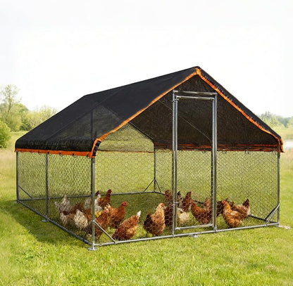 winemana 50% Shade Cloth for Garden-10x20 FT Breathable Mesh Tarp Sun Shade | for Vegetables & Plants, Outdoor Patio Sunshade with Grommets - Chicken Coop Dog Kennel Cover