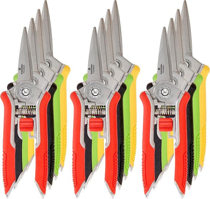 Corona Tools FS43624 Yard Essentials Mini Floral Snips, Variety Pack of 12