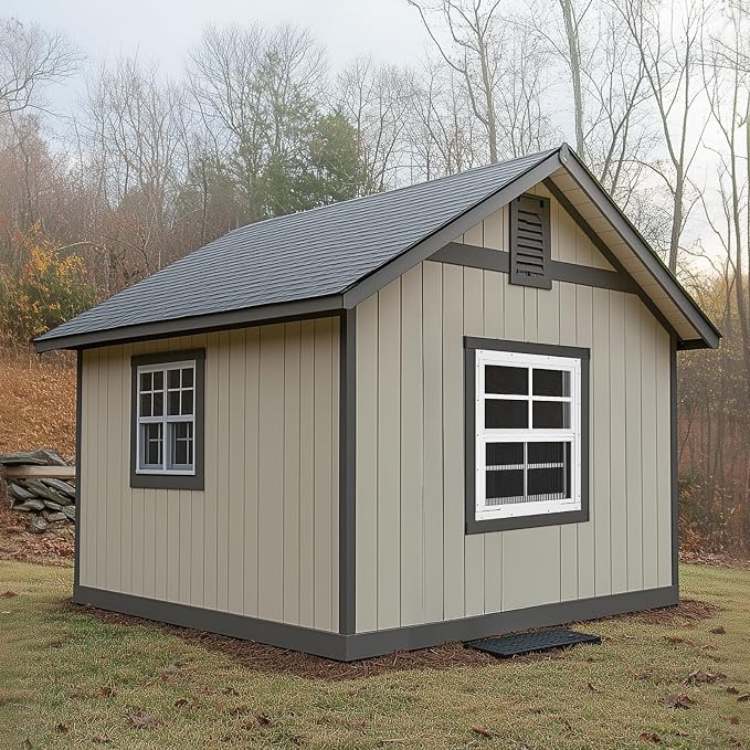 2 Pack Shed Windows 30" W x 36" H Flush Mount, Household Windows for Playhouses, Barns, Chicken Coop