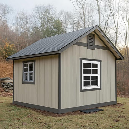 2 Pack Shed Windows 30" W x 36" H Flush Mount, Household Windows for Playhouses, Barns, Chicken Coop