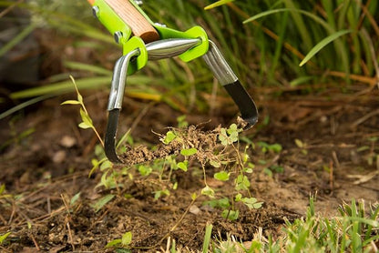 AMES 3-pc. Weeding Kit with Action Hoe, 2-Prong Hoe, and Weed Cutter
