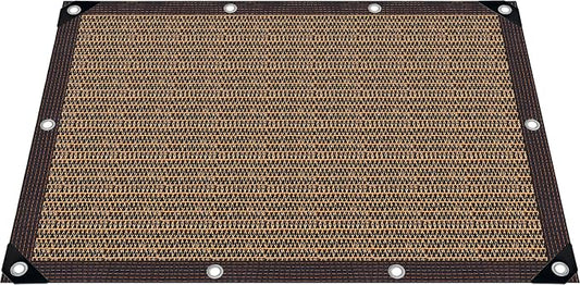 Shade Cloth for Garden,80% Mesh Tarp with Grommets Shade Cloth for Greenhouse,Patio,Vegetables,Plants Cover and Chicken Coops,Coffee Shade Net for Outdoor Garden