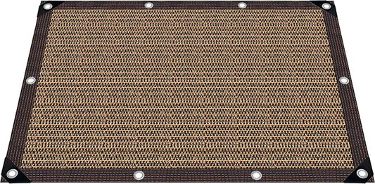 80% Shade Cloth -6.5x6.5FT Sunblock Net with Grommet,Lightweight and Durable UV Protection,Shade Cloth for Garden Patio Pergola Balcony Plants Greenhouse Dog Kennel Chicken Coop Outdoor