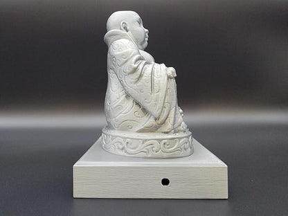 Buddha 4x4 Fence Post Topper Statue Garden Statue for Zen Garden Lovers - Housewarming Gift for Buddhists - Meditating Buddhas