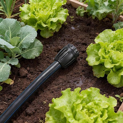 1/2 Inch Drip Irrigation End Plug Fittings, 10 Pieces 1/2'' Drip Line Barbed Locked End Cap Connectors for 1/2 Inch Irrigation Tubing (1/2" ID x 0.670" OD) for Garden Watering System