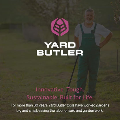 Yard Butler IRKT-1000KD Rocket Weeder - Stand-Up Weeder for Lawn Care - Ergonomic & Easy to Use - Power-Coated Steel Construction - Rust-Resistant - Eco-Friendly - Comfortable Length & Long Handle