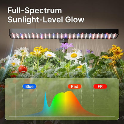 SUNCOZE Hydroponics Growing System Kit 12 Pods, 24W LED Grow Light Indoor Garden, 4L Water Tank with Quiet Pump, Adjustable Height Herb Garden Planter Indoor Kit, Gardening Gifts, Black