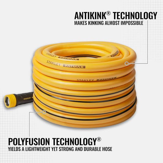 Stanley BDS6651 Fatmax Professional Grade Water Hose, 7ft' x 5/8" (Pack of 2)
