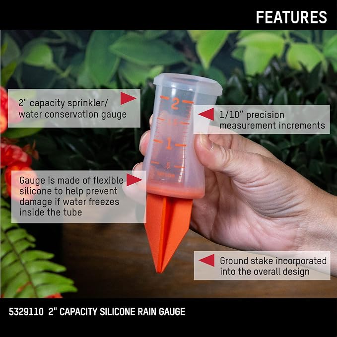 Taylor Break and Freeze Sprinkler Gauge