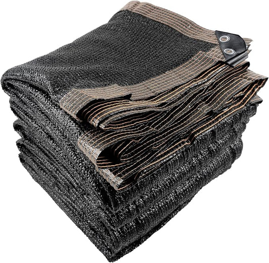 Shade Cloth, 20FT X 48FT 50% Black Outdoor Woven Sun Shade with Grommets, Durable Breathable Netting Shading Antifreezing for Patio, Garden, DIY Home, Plants Cover, Greenhouse, Dog Kennel