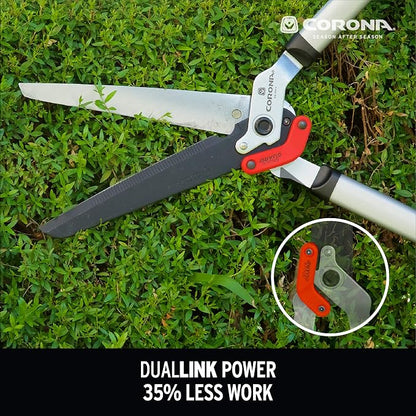 Corona HS 4244 DualLINK Hedge Shear , Red , 10 in