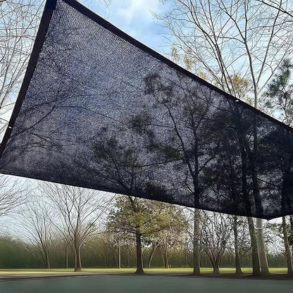 winemana 40% Black Shade Cloth, 3.3 x 13.3 FT Mesh Tarp for Garden Greenhouse Patio, Plants Heat Protection, Outdoor Sun Shade Cover, Resistant Netting Screen with Grommets for Growing Chicken Coop
