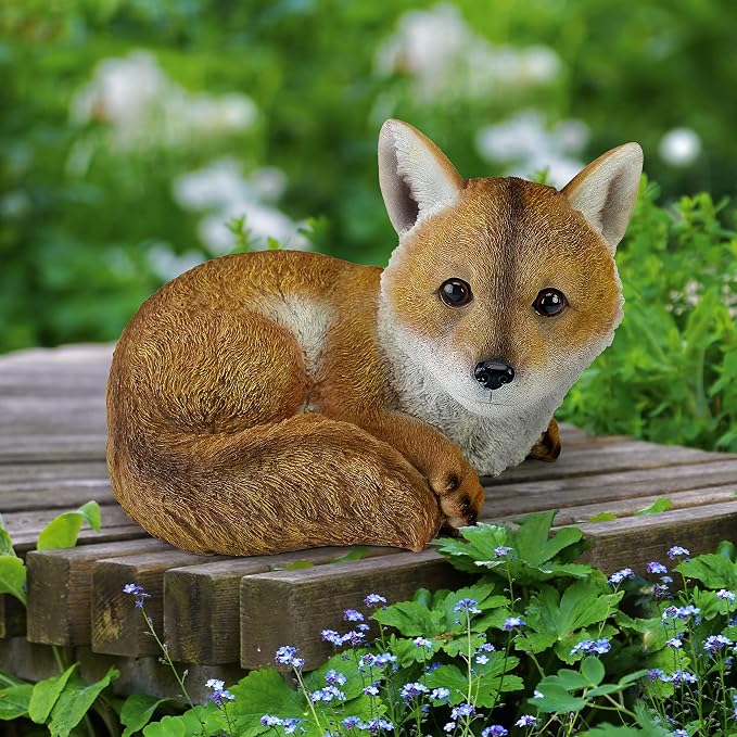 Design Toscano Diablo The Baby Red Fox Statue