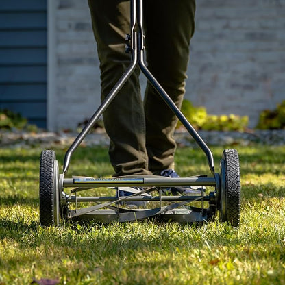 American Lawn Mower 1415-16 16-Inch 5-Blade Push Reel Lawn Mower, Gray