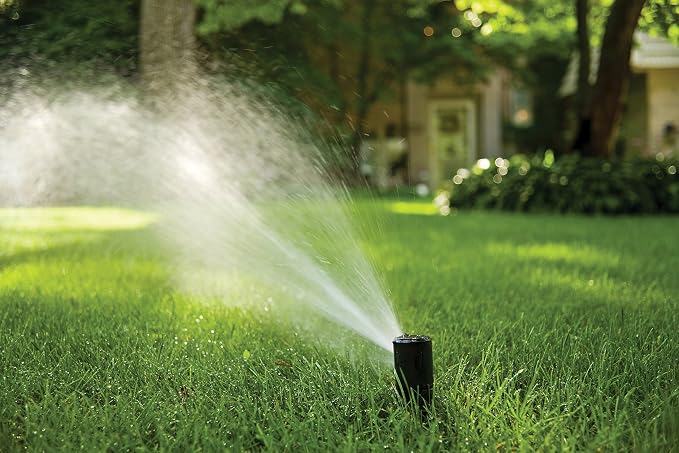 Rain Bird CP5000NP Purple Top Non-Potable Water Simple Adjust Gear Drive Rotor, Adjustable 40° - 360° Pattern, 26' - 38' Spray Distance