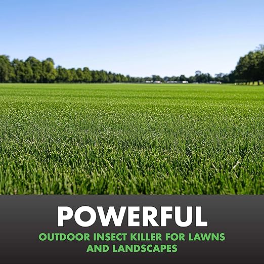 Spectracide Large Plot Triazicide Insect Killer for Lawns & Landscapes Concentrate, 1 Gallon, Large Plot Concentrate Formula Kills 180+ Pests Including Fleas, Ants, Deer Ticks and Other Listed Pests