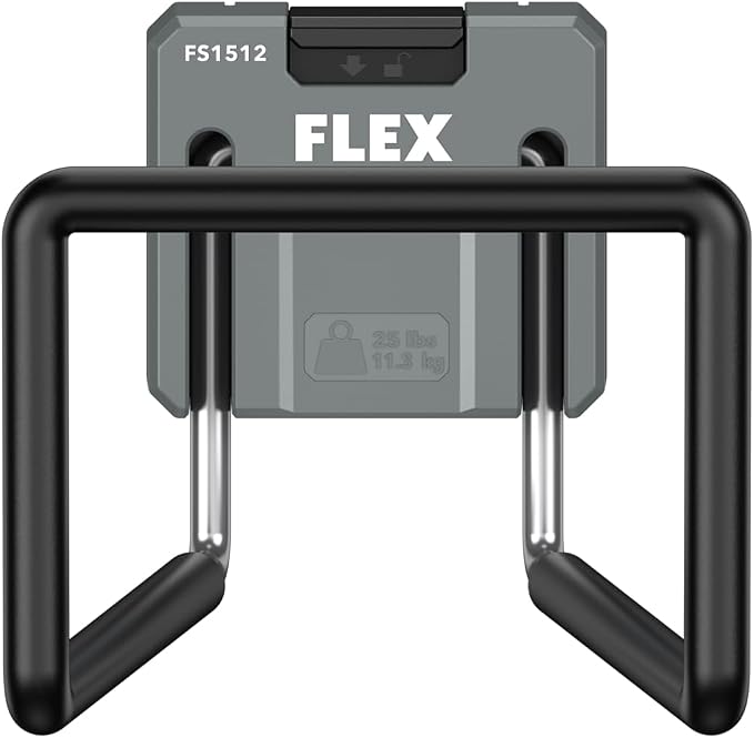 FLEX Track-Lock Wall Mount Storage System Large Folding U-Hook 2 Pack - FS1512-2