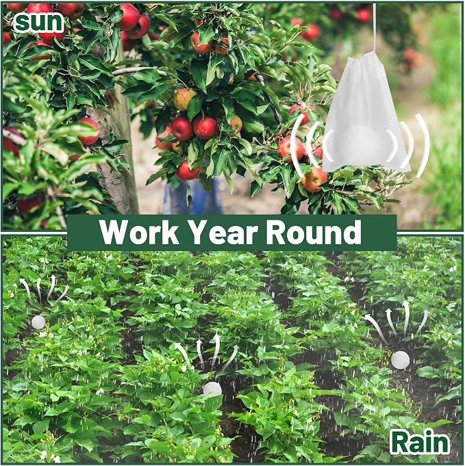24 Pack Powerful Deer Repellent Balls, Natural Deer Deterrent and Rabbit Repellent Outdoor