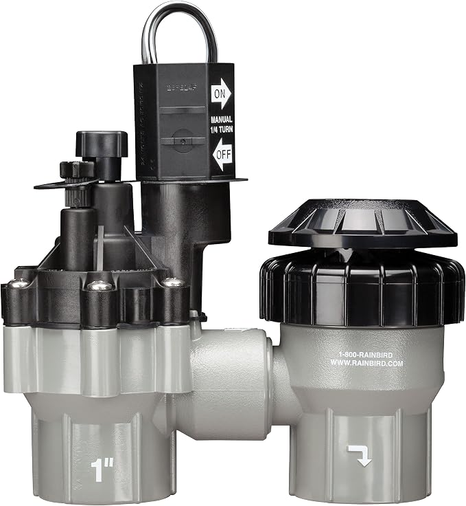 Rain Bird DASASVF100 Professional Grade Anti-Siphon Valve with Flow Control, 1" Threaded Female x Female