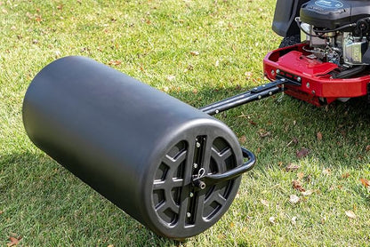 Agri-Fab 18 in x 48 in Tow Behind Poly Lawn Roller for Lawn and Garden Tractors, 550 lb Water Capacity, Made in USA