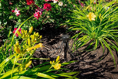 Rain Bird MANIFPRPS2 Drip Irrigation 9-Port Manifold, 25 PSI Pressure Regulating, Adjustable Flow and ON/Off