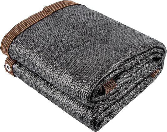 Shade Cloth, 10FT X 20FT 90% Black Outdoor Woven Sun Shade with Grommets, Durable Breathable Netting Shading Antifreezing for Patio, Garden, DIY Home, Plants Cover, Greenhouse, Dog Kennel