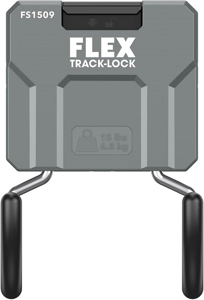 FLEX Track-Lock Wall Mount Storage System Dual C-Hook 2 Pack - FS1509-2