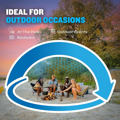 Thermacell Mosquito Repellent Rechargeable Adventure EX-Series EX90; Patio Shield with 9-Hour Battery, Includes 12-Hour Refill, Rubber Armor & Carabiner; Scent Free Bug Spray Alternative