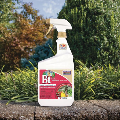 Bonide Captain Jack's Bacillus Thuringiensis BT, 32 oz | Ready-to-Use Spray, Worm & Caterpillar Control, For Organic Gardening