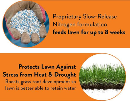 GreenView Weed and Feed 39 lb. Bag, Covers 15,000 sq. ft. | Kills 250 Plus Weeds - 27-0-4 NPK formula - Provides 8 weeks of feeding