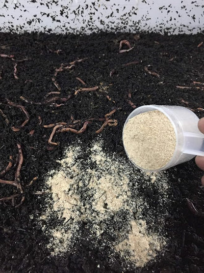 NightCrawlers, Superworms, Red Wigglers, Compost & Bait Worm Food, 2 Lbs (2 Lbs)