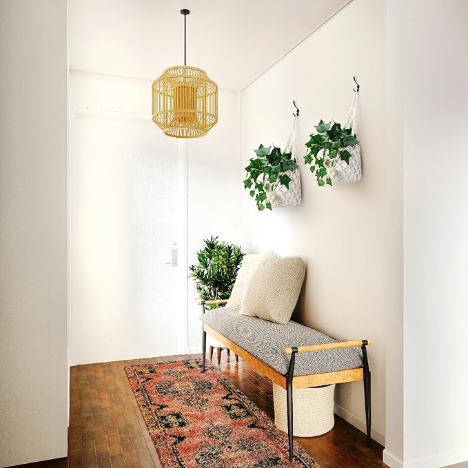 2 Packs Hanging Planters for Indoor Plants up to 6 in., Wall Plant Holder | Plant Hanger Indoor, Wall Planters for Indoor Plants, Hanging Plant (2PK, for 6 inch Pot)