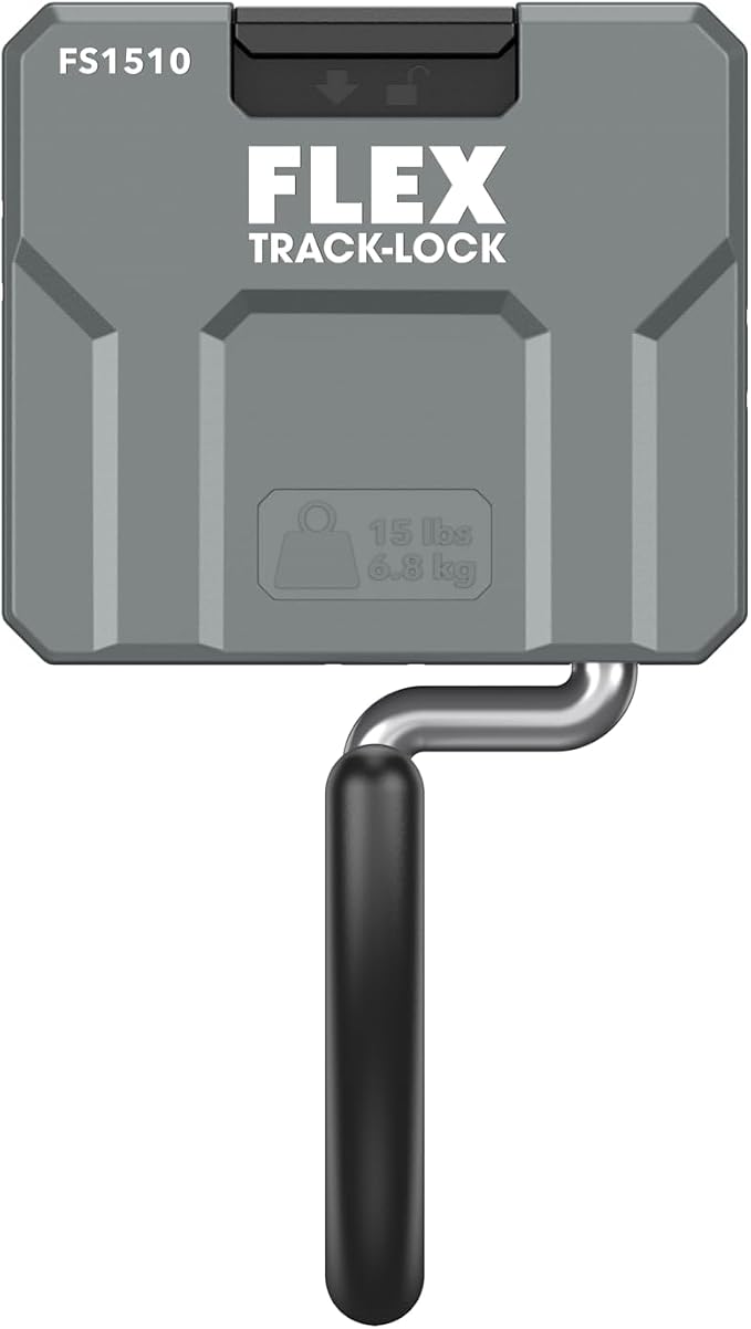 FLEX Track-Lock Wall Mount Storage System C-Hook 2 Pack - FS1510-2
