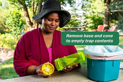 RESCUE! Yellowjacket Attractant Reusable Yellowjacket Traps – 4 Week Supply | insect-repellants