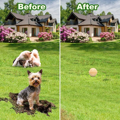Cat and Dog Deterrent Outdoor, 24 Pcs Natural Cat Repellent Outdoor, Peppermint Oil Cat Deterrent Outdoor & Indoor, Keep Cats Out of Yard Permanently, Keep Cats Off Lawn Garden Furniture Flower