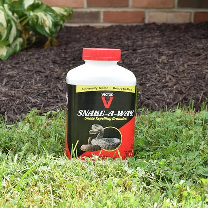 Victor VP363 Way Snake Repelling Granules – 1.75 LB,White (Pack of 12)