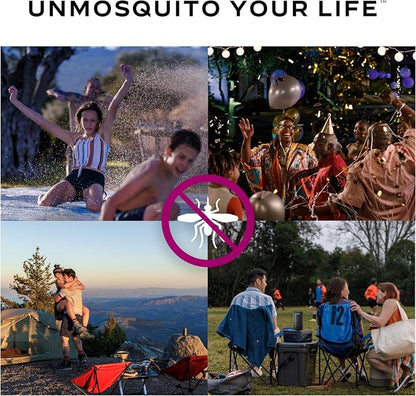 Thermacell Mosquito Repeller Patio Shield; Includes 12-Hour Refill; 15 Foot Zone of Protection; Highly Effective Mosquito Repellent for Patio; Bug Spray Alternative; Scent Free
