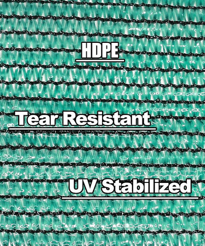 70% Green Colored Shade Cloth 12ft x 14ft Sun Shade Netting with Grommets | Breathable UV Block Balanced Shade for Garden, Plants Cover Patio, Pergola, Chicken Coop, Kennel, Vegetables, Greenhouse